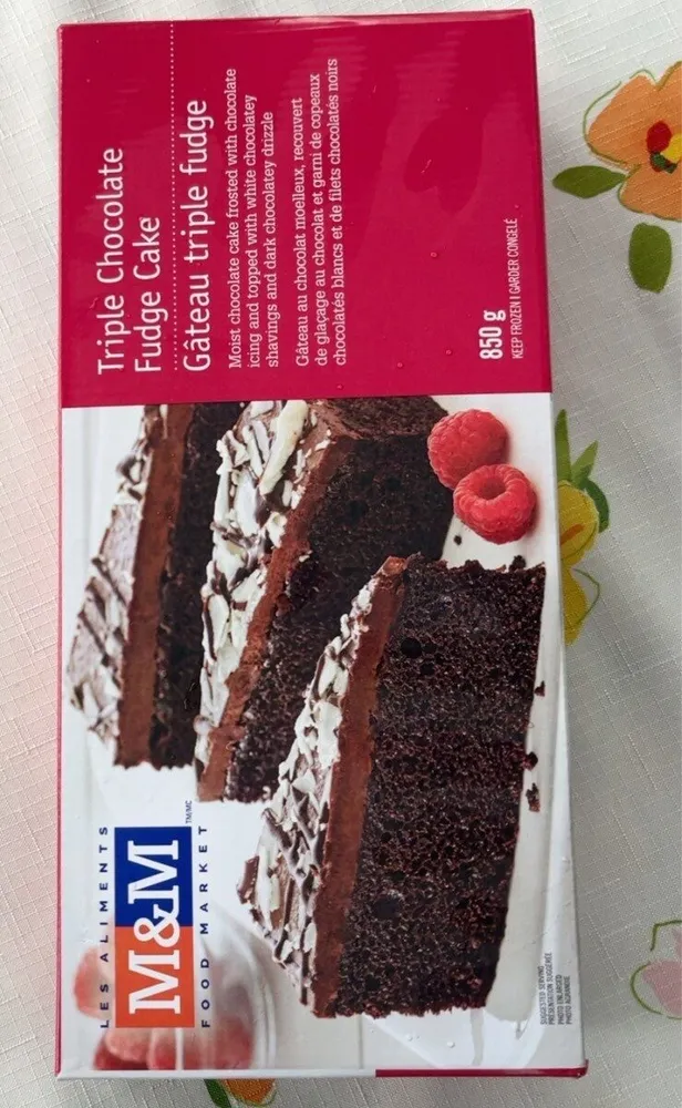 Gâteau triple fudge