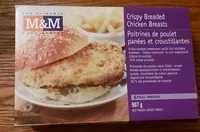 Crispy breaded Chicken Breasts