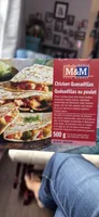 Quésadillas au poulet M&M