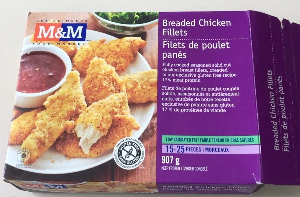 breaded chicken rillets