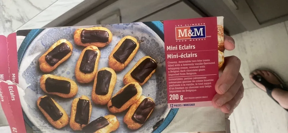 Mini eclairs
