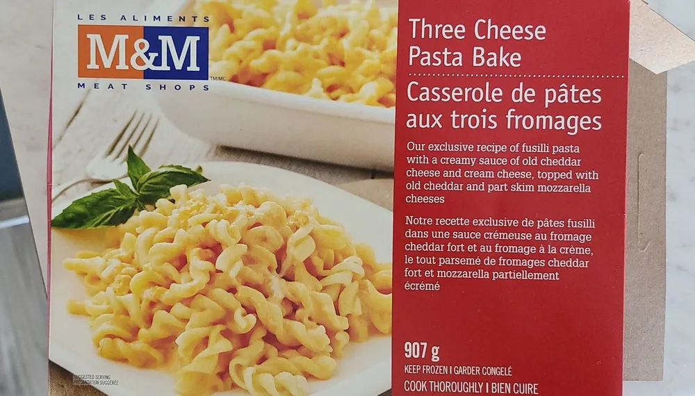 Casserole de pâtes aux trois fromages
