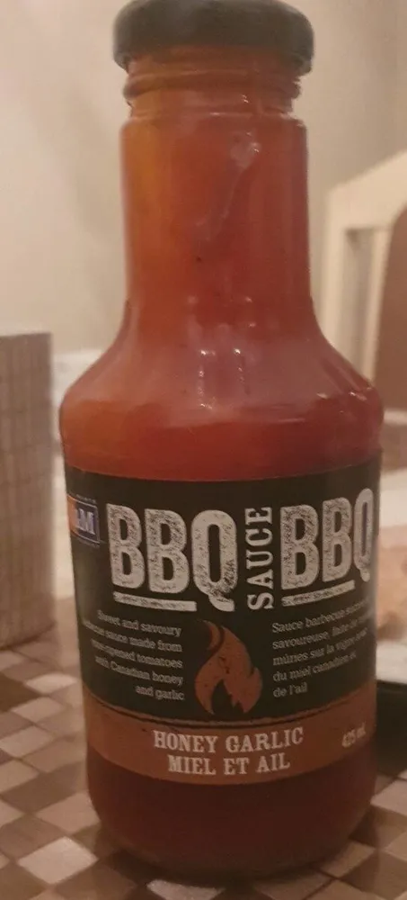 Honey Garlic Barbeque sauce
