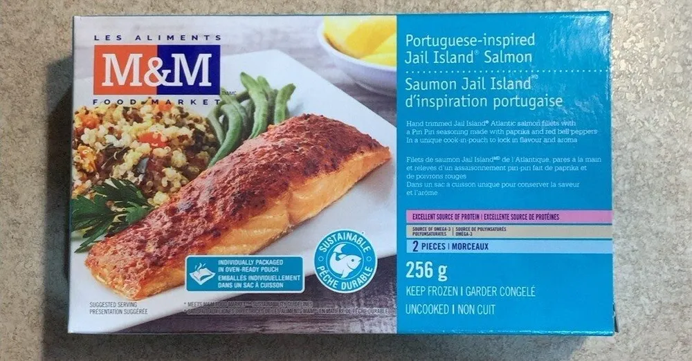 Portuguese-inspired Jail Island Salmon