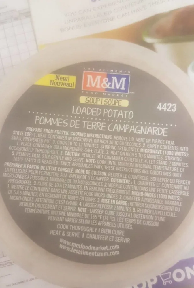 Loaded potato soup