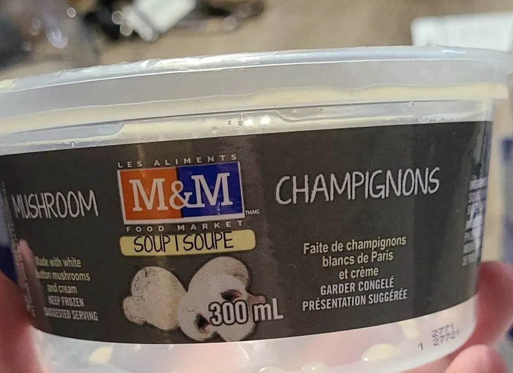 Soupe champignon