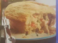 Creamy chicken pot pie