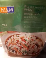 Mélange de riz aux légumes