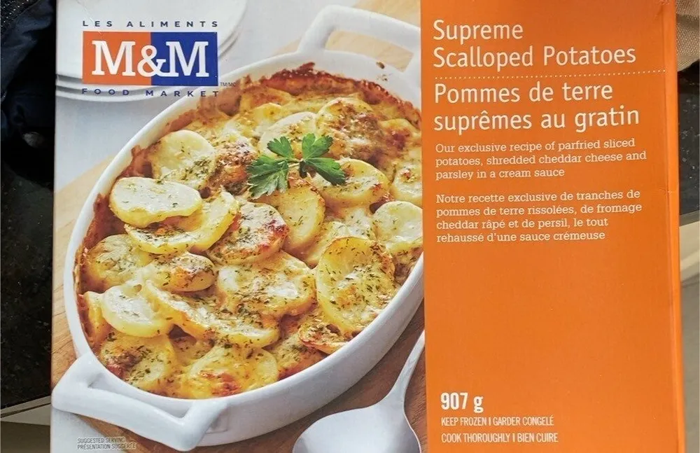 Pommes de terre suprêmes au gratin