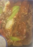 Chicken dumplings and noodles