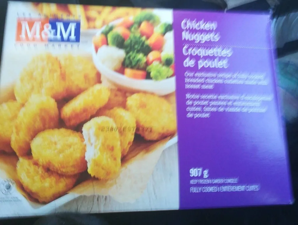 Croquettes de poulet