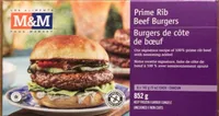 Prime Rib Beef Burgers
