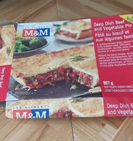 Pate au boeuf et aux légumes familial