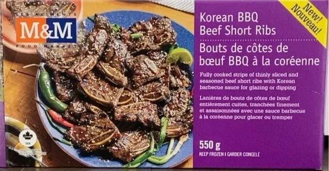 Korean BBQ Beef Short Ribs