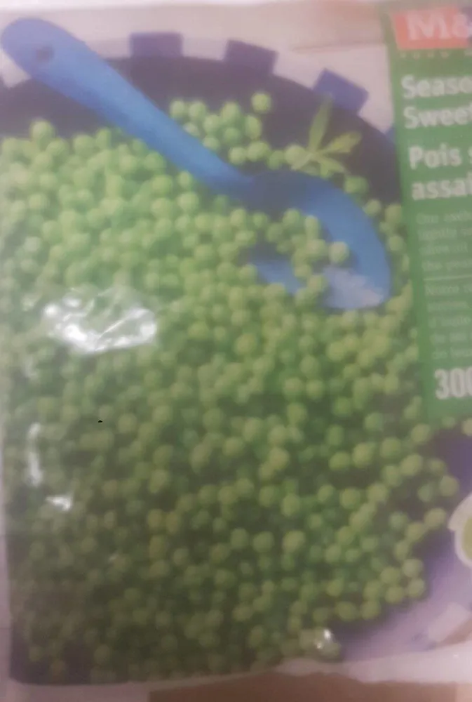 Seasoned sweet pea