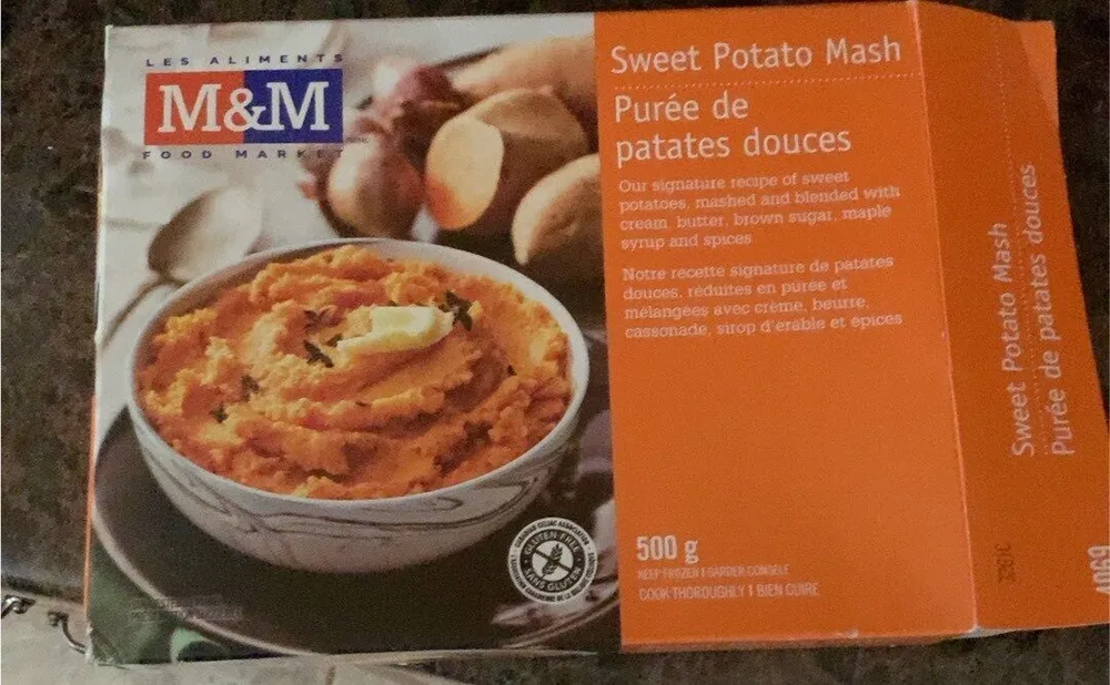 Sweet potato mash