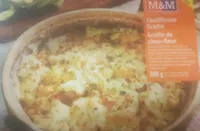 Cauliflower gratin