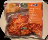 Cheese & Spinach Ravioli