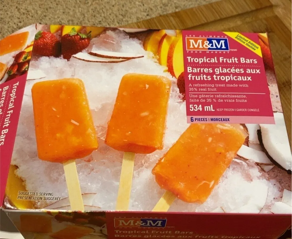 Tropical Fruit Bars