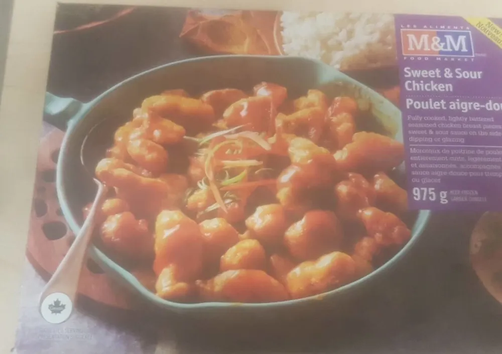 Sweet and sour chicken