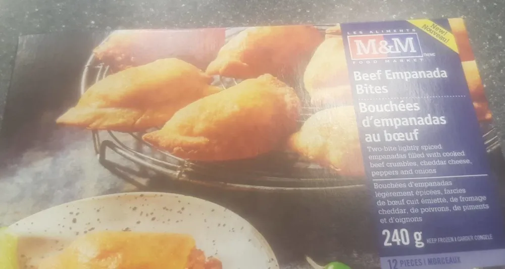 Beef empanada bites