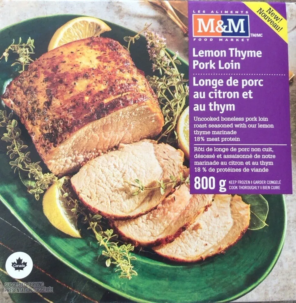 Lemon Thyme Pork Loin