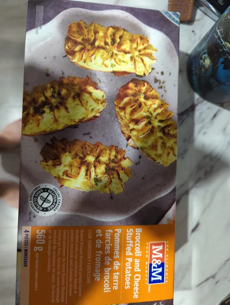 Broccoli And Cheese Stuffed Potatoes