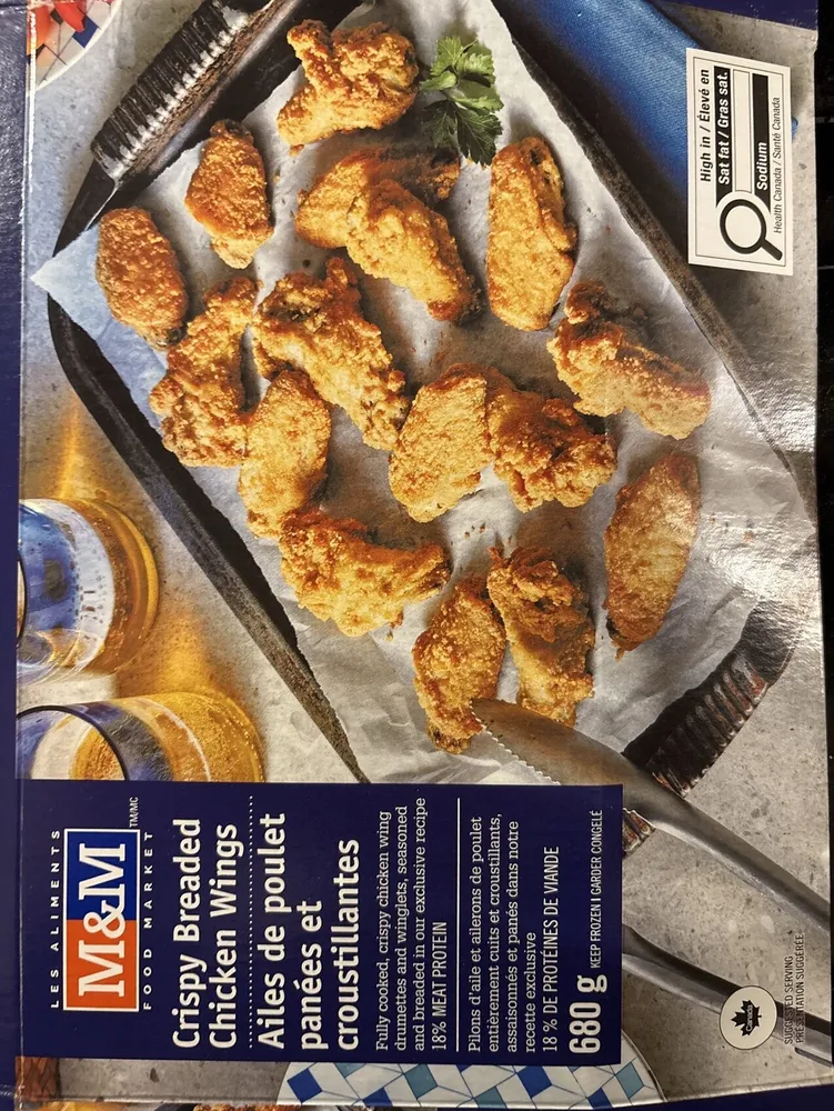 Crispy Breaded Chicken Wings