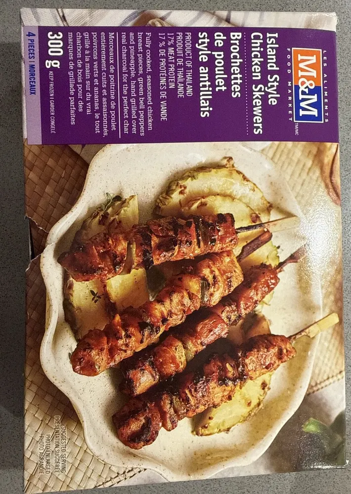 Island Chicken Skewers
