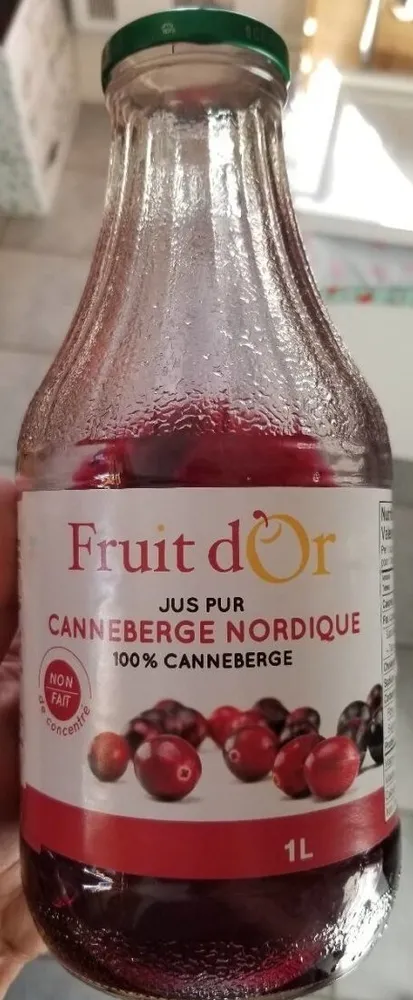 Nordic Pure Cranberry Juice (not from concentrate)