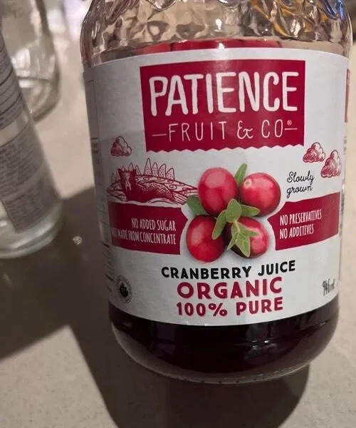 Organic Cranberry Juice