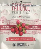 Organic Whole & Soft Dried Cranberries