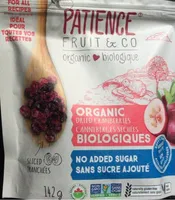 Organic Dried Cranberries No Added Sugar