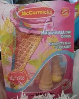 Cornet a la guimauve