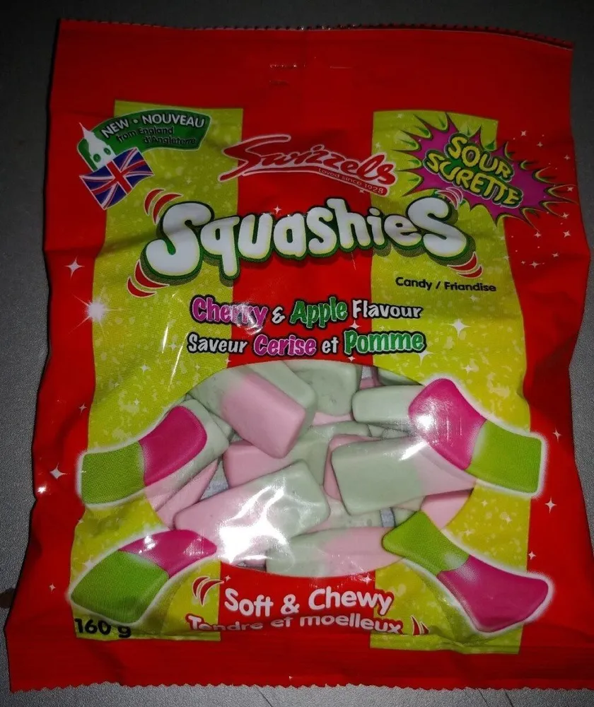 Squashies cerise et pomme
