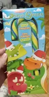 Dino-sours sour candy cane