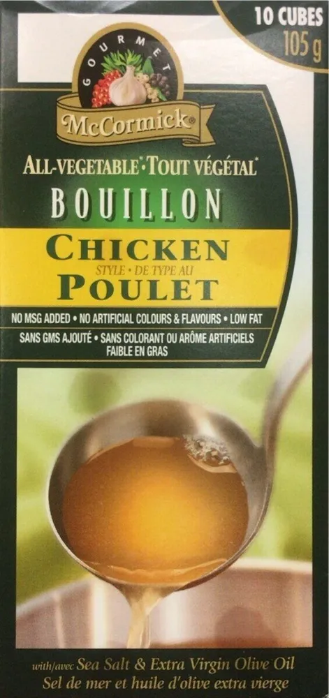 Vegetable Bouillon Chicken Style