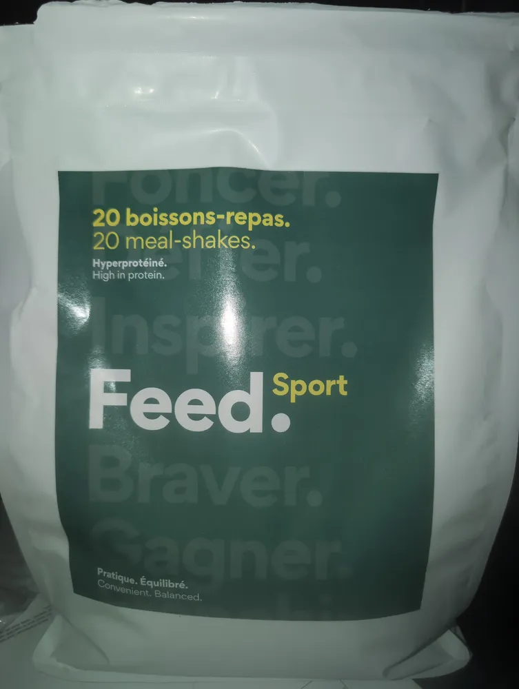 Boisson-repas Feed Sport