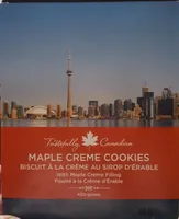 Maple creme cookies