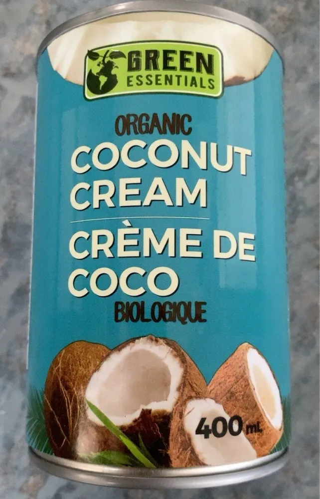 Organic coconut cream