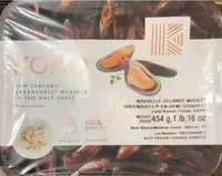 Greenshell Mussels in the Half Shell