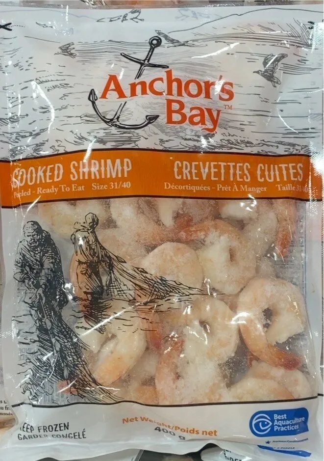 cooked shrimp