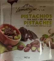 Milk chocolate pistachios