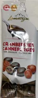 Chocolat noir canneberges