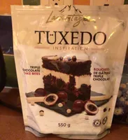 Tuxedo Inspiration Triple Chocolate Cake Bites