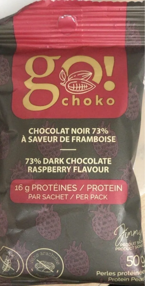 Chocolat noir perles proteinées