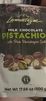 Milk Chocolate Pistachios with Pink Himalayan Salt