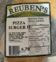 ruebens pizza burger II