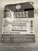 Hot Italian Chicken Sausage