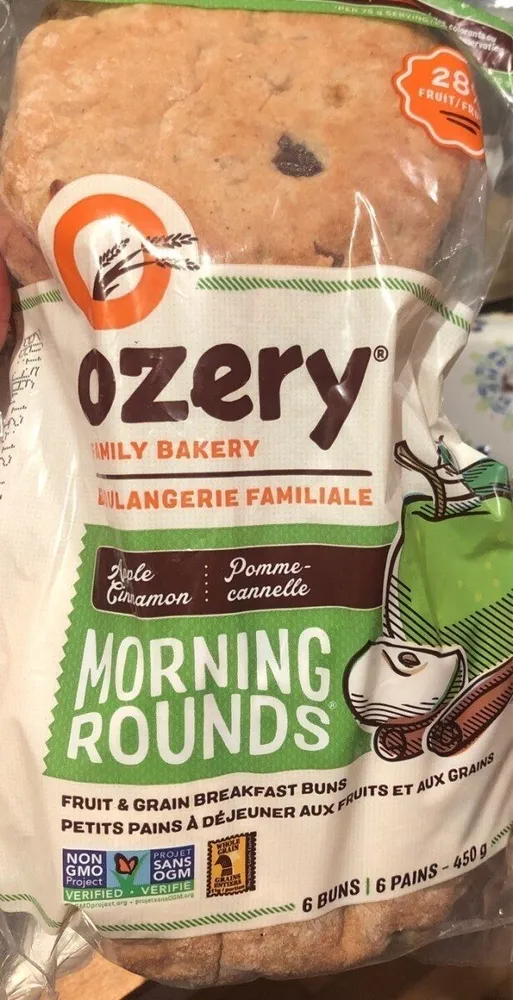 Morning Rounds Apple Cinnamon Fruit & Grain Breakfast Buns